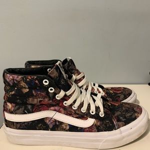 Vans Floral Sk8 Hi Women’s 8